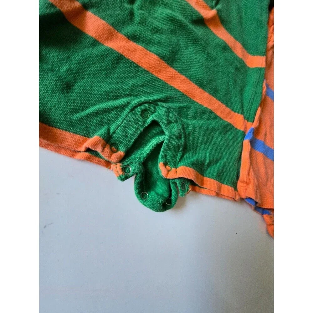 Ralph Lauren Bundle of 2 Stripe Rompers Baby 3M